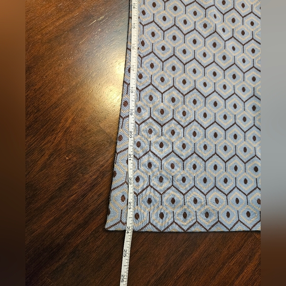 Cabi Mod Geometric Blue Cropped Pant Women Medium - Picture 8 of 11